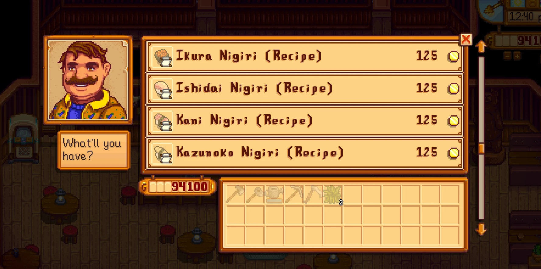 The Sushi Project at Stardew Valley Nexus - Mods and community