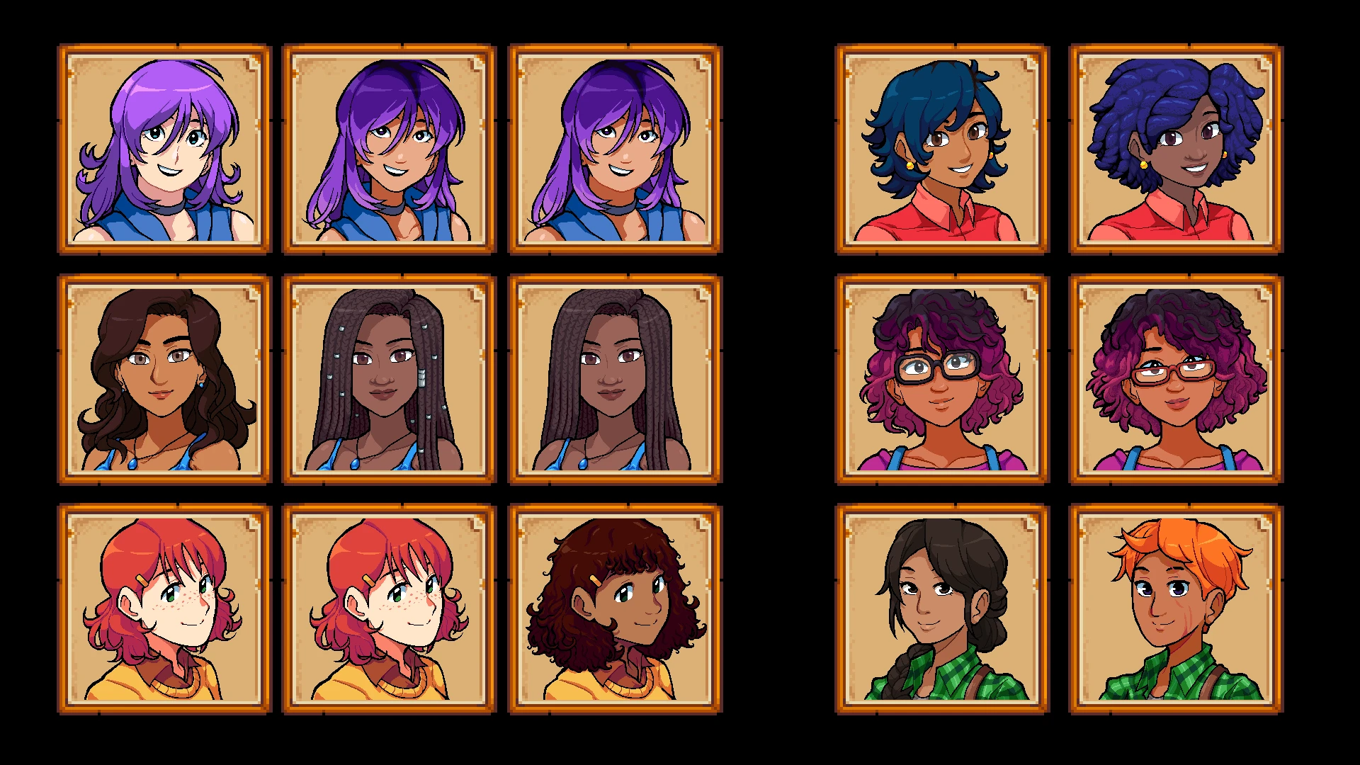 Diverse Stardew Valley X Talkohlooeys Hd Portraits At Stardew Valley Nexus Mods And Community