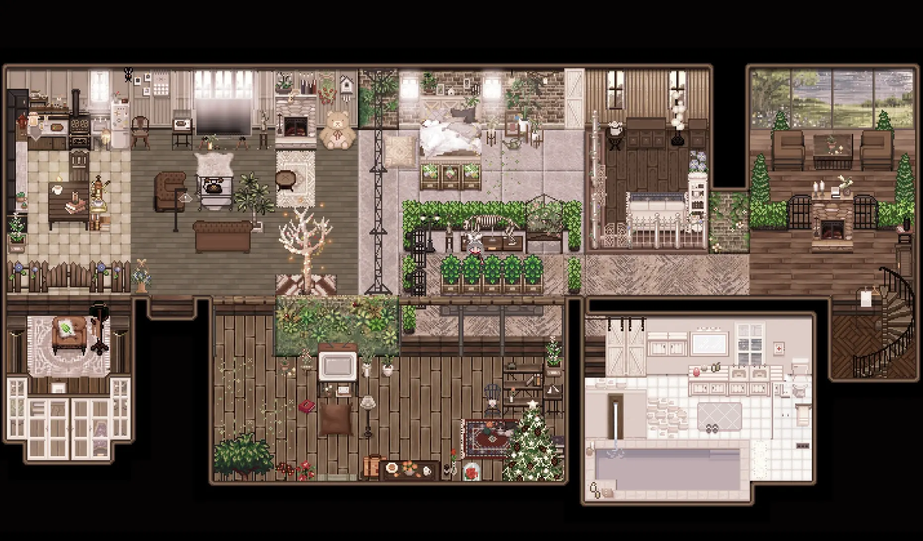 Seasonal Garden Farmhouse V2 (Unofficial Update) at Stardew Valley ...