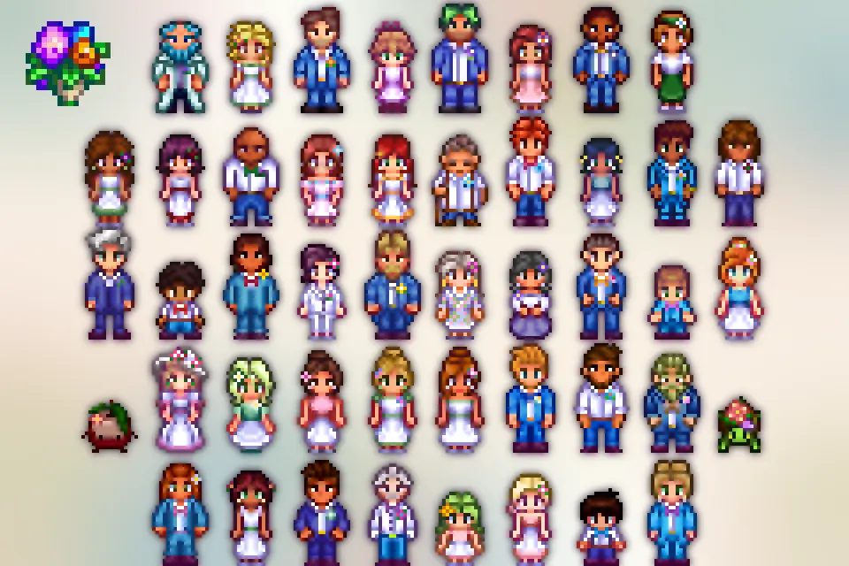 Seasonal Outfits for Ridgeside Village at Stardew Valley Nexus - Mods ...