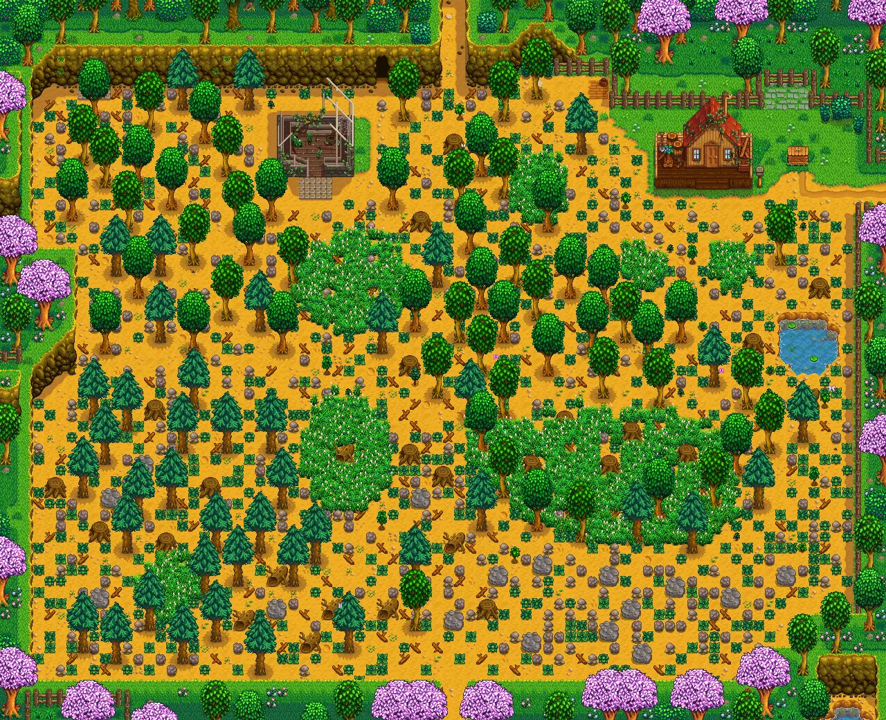 Игра farm land вся карта