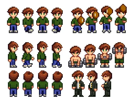 Alex Makeover (Simple) at Stardew Valley Nexus - Mods and community