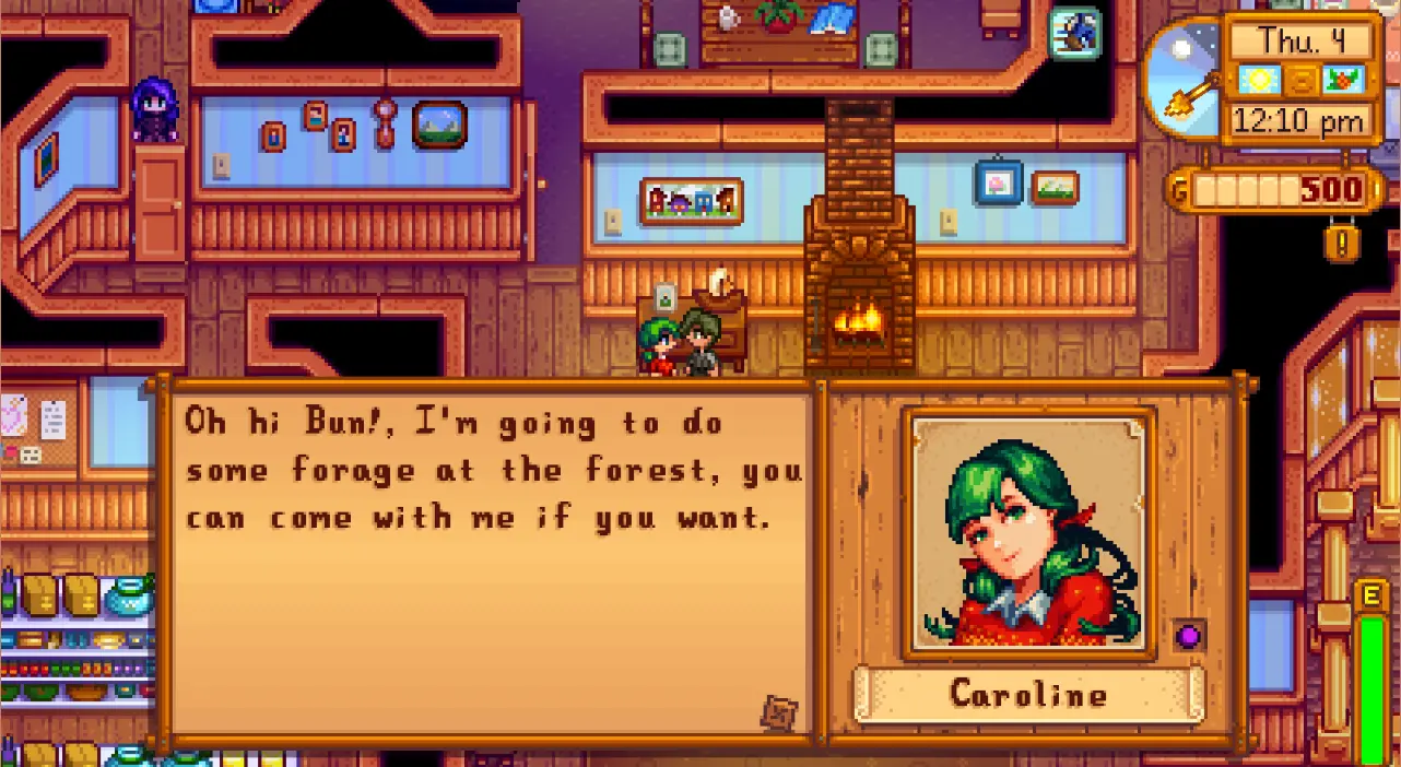 Bun s dateable and marry caroline portraits at stardew valley nexus