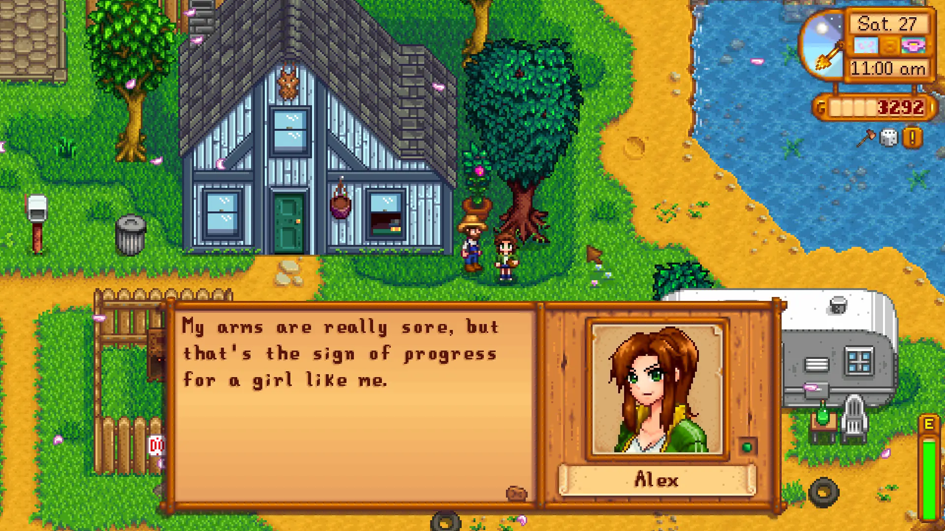 Flirtier Alex Dialogue Overhaul for Content Patcher at Stardew Valley Nexus  - Mods and community