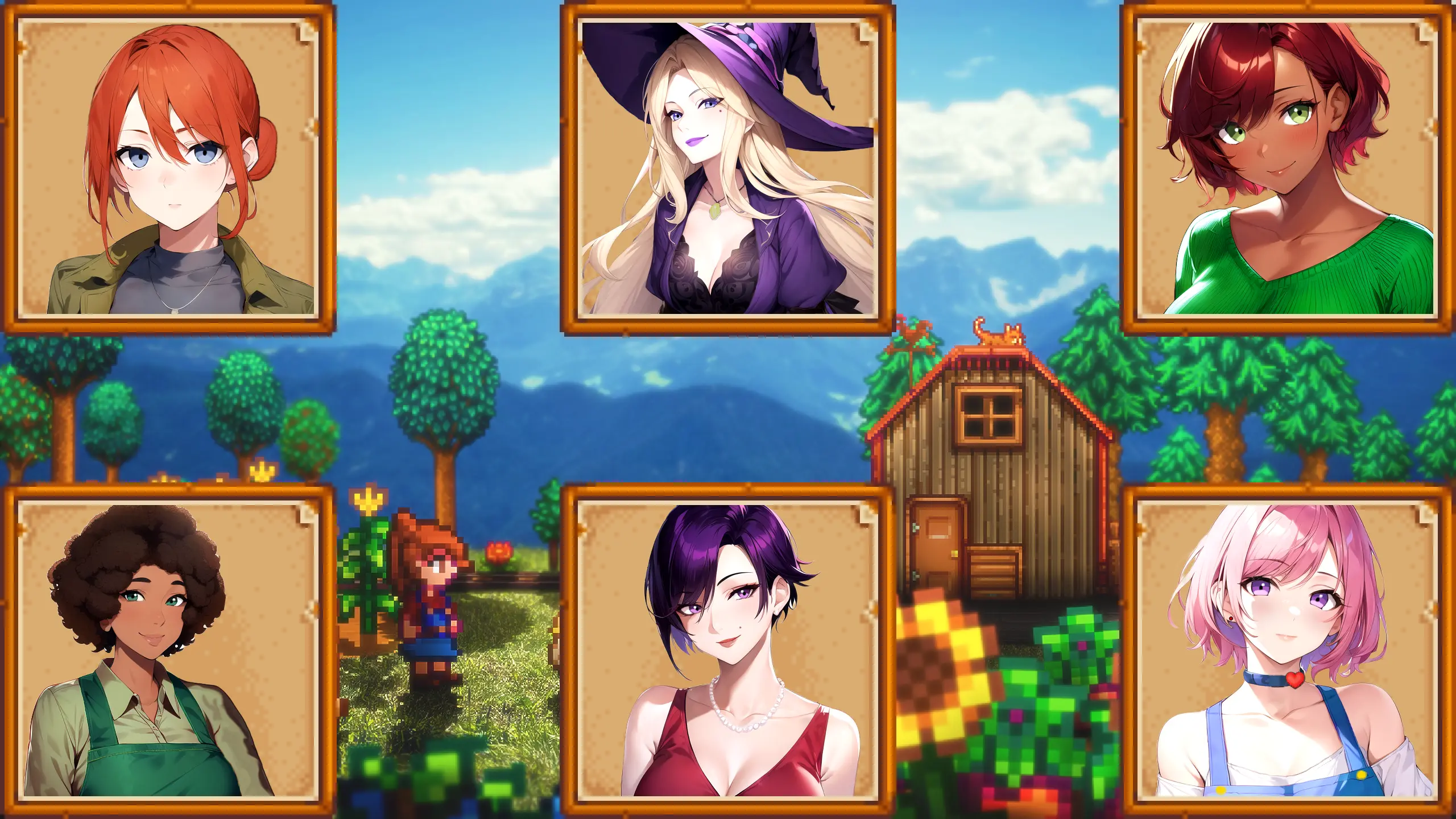 PaiNT Anime Girls Expanded Portraits - SVE at Stardew Valley Nexus - Mods  and community