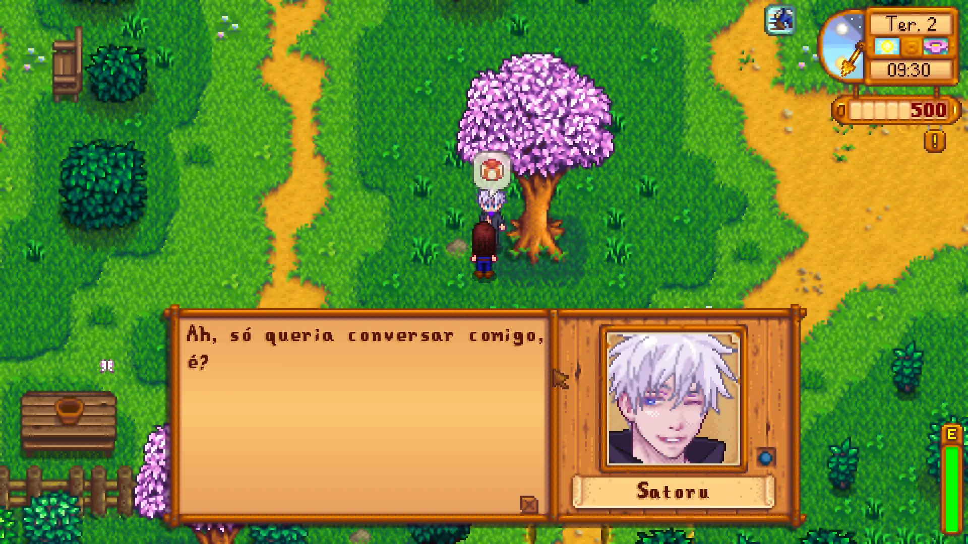 Satoru Gojo Traduzido para Portugues Brasileiro at Stardew Valley Nexus -  Mods and community