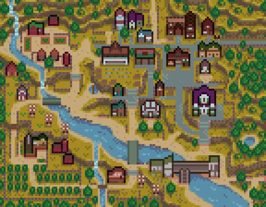 DaisyNiko's Earthy Map for RSV at Stardew Valley Nexus - Mods and community