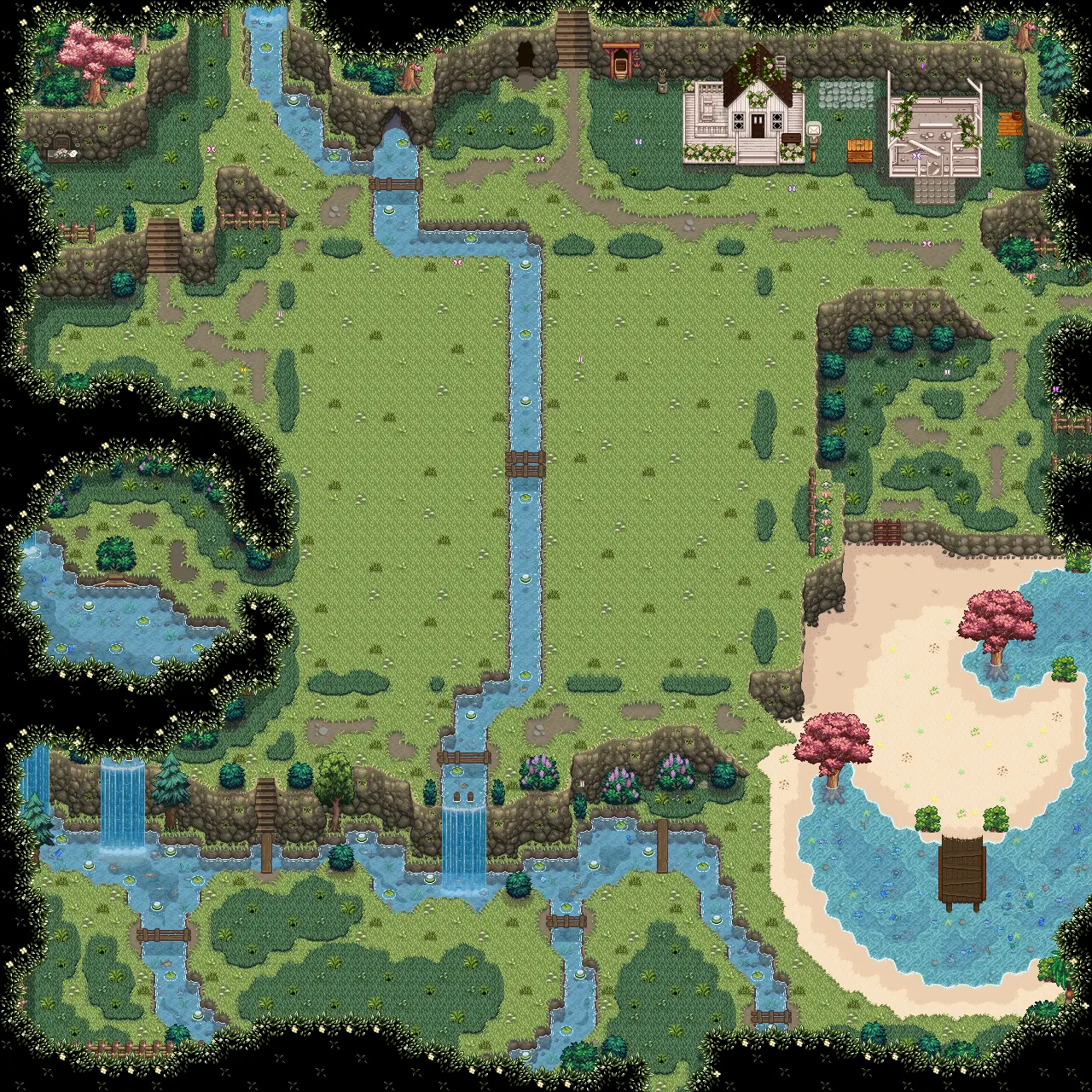 Lnh's Moon Beach Farm at Stardew Valley Nexus - Mods and community