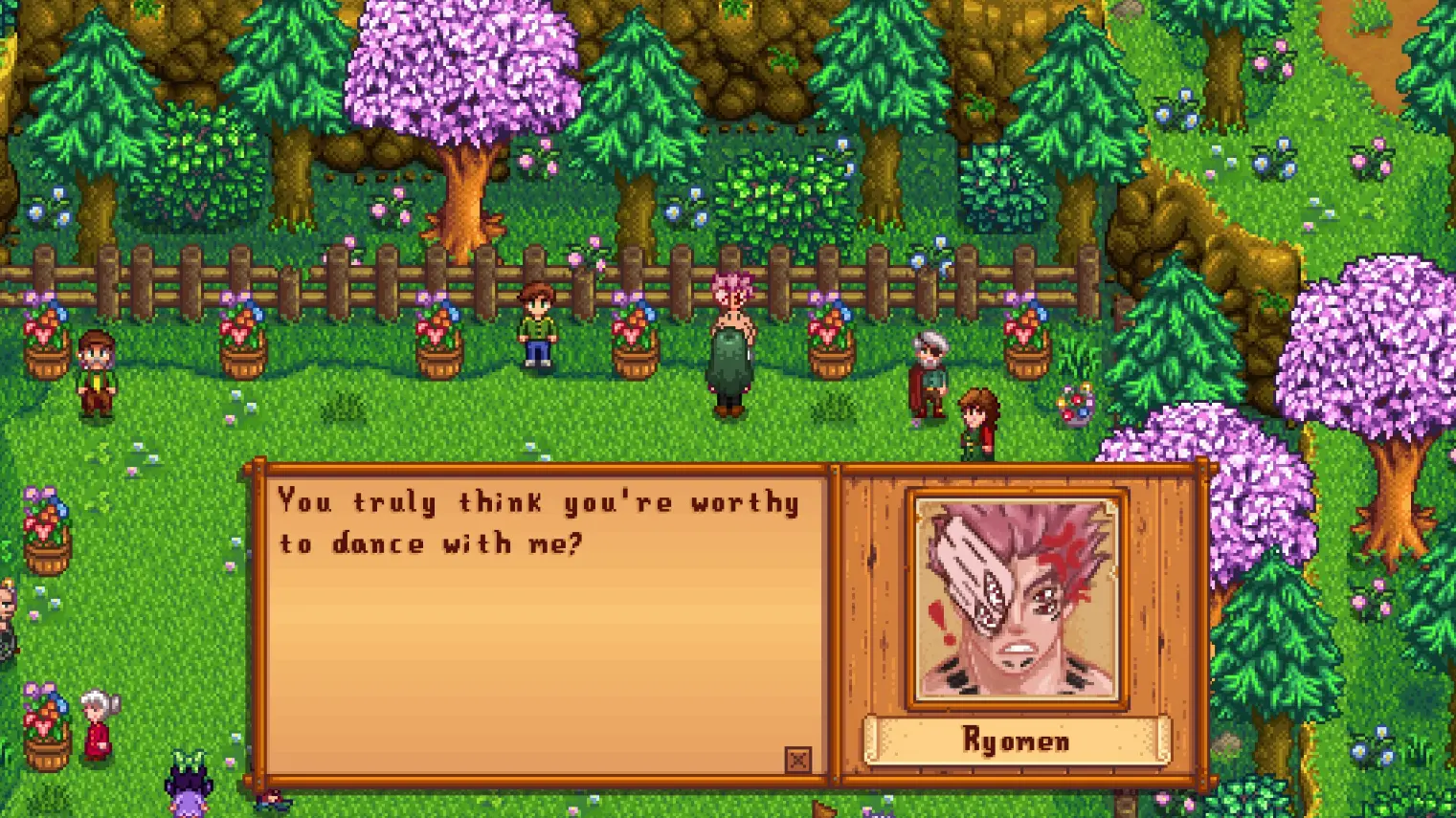 Ryomen Sukuna (Heian) NPC - Jujutsu Kaisen at Stardew Valley Nexus ...