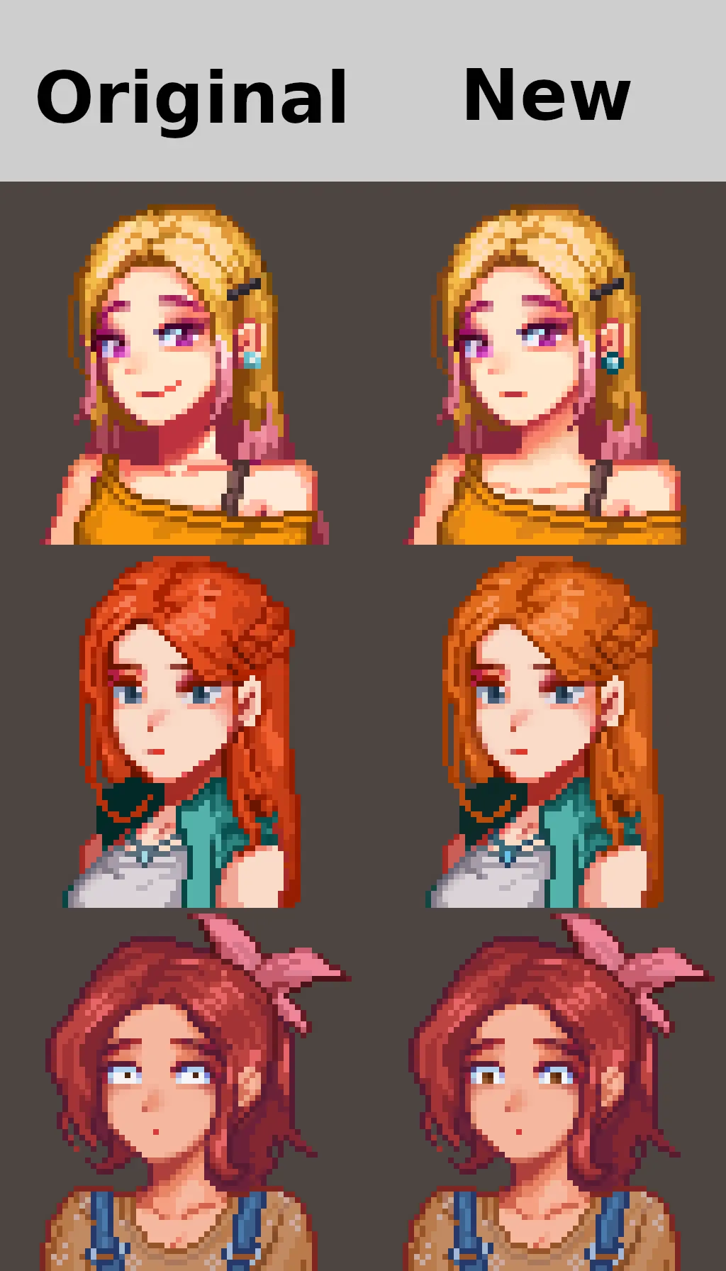 BBBoong's Ridgeside Village Seasonal Outfits at Stardew Valley Nexus ...