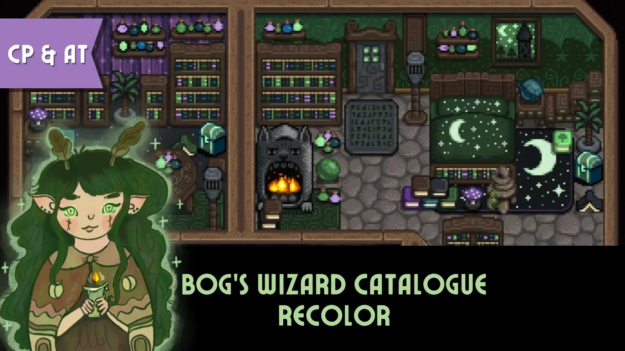 Bog's Wizard Catalogue Recolor at Stardew Valley Nexus - Mods and community