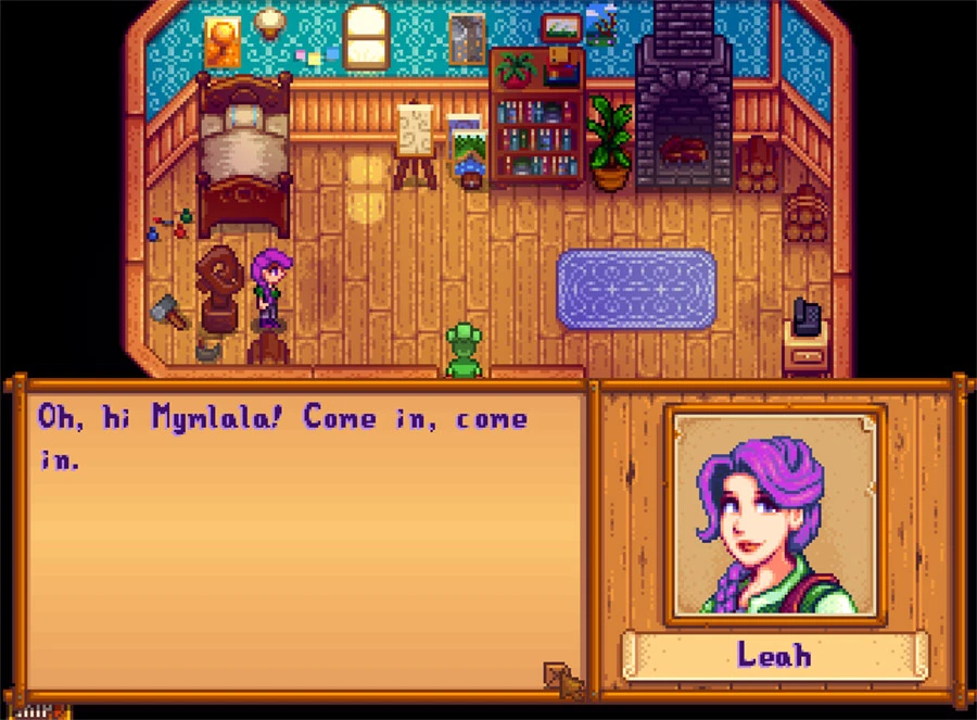 Magenta Haired Leah at Stardew Valley Nexus - Mods and community