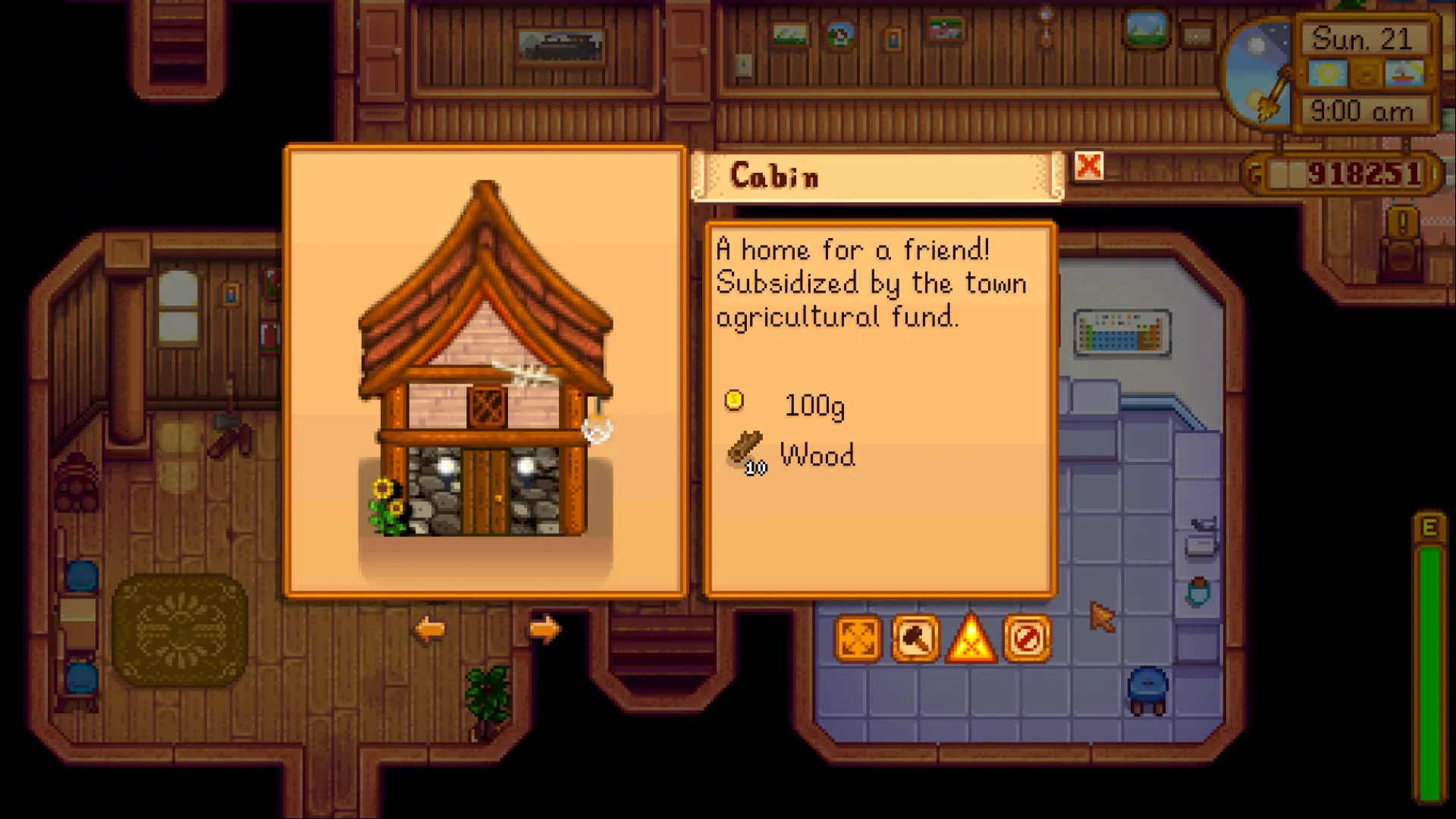 Stardew valley no available cabins что это