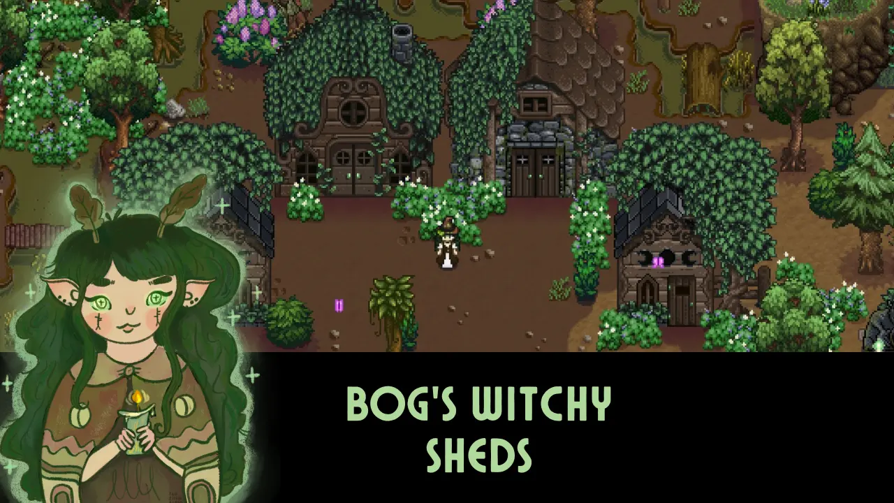 Bog's Witchy Sheds for Alternative Textures at Stardew Valley Nexus ...