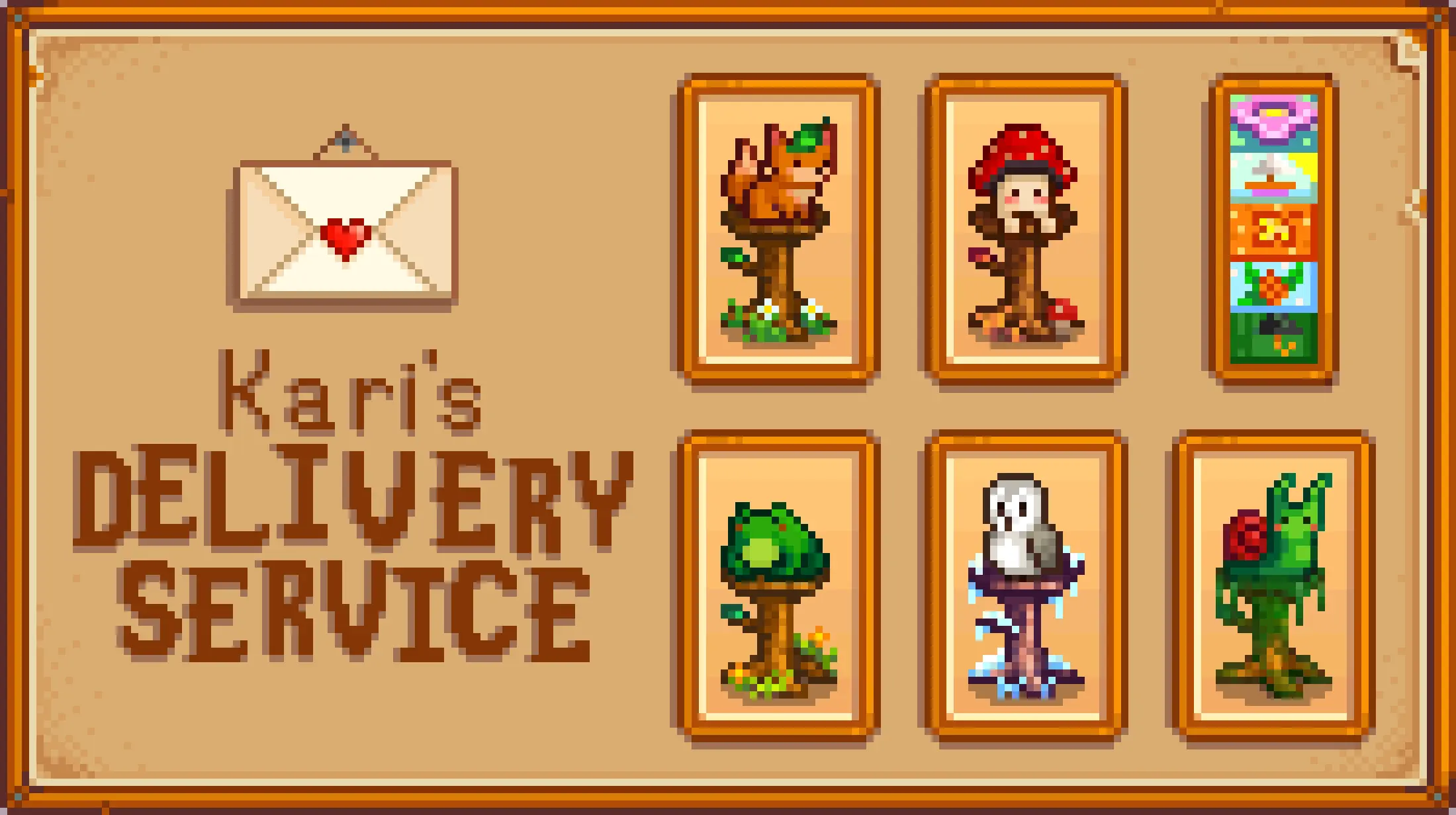 Kari's Delivery Service - A Seasonal Mailbox Mod at Stardew Valley ...