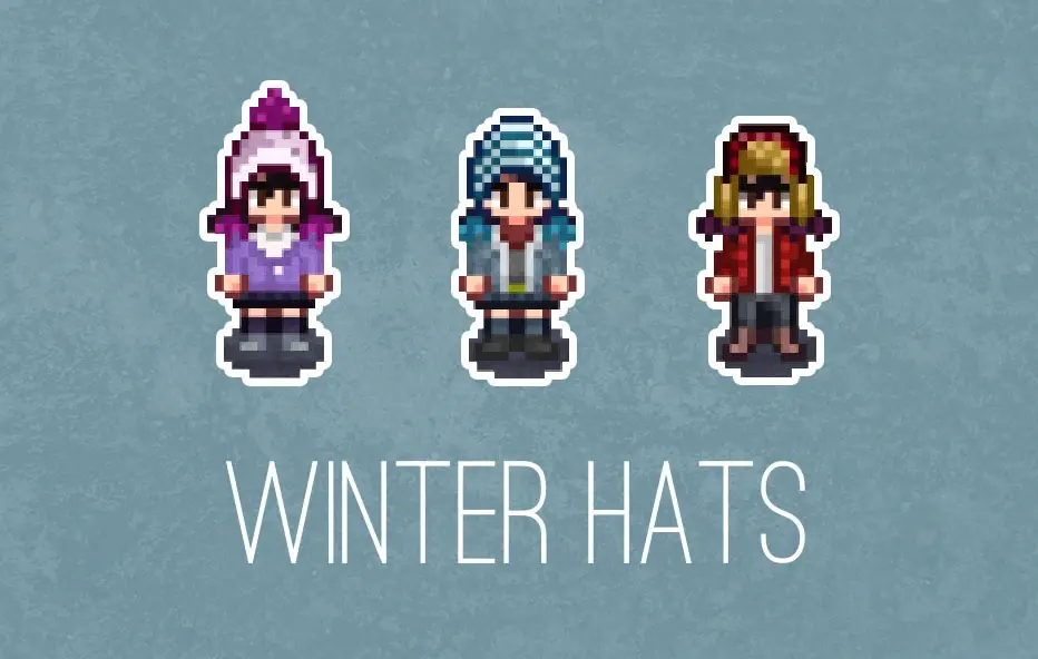 Seasonal Hats (Content Patcher) at Stardew Valley Nexus - Mods and ...