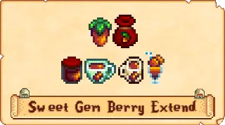 Sweet Gem Berry Extend at Stardew Valley Nexus - Mods and community