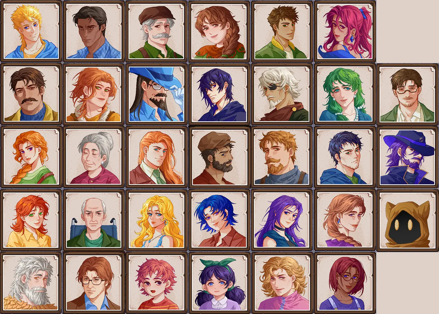 Zxsherry's Portraits At Stardew Valley Nexus - Mods And Community