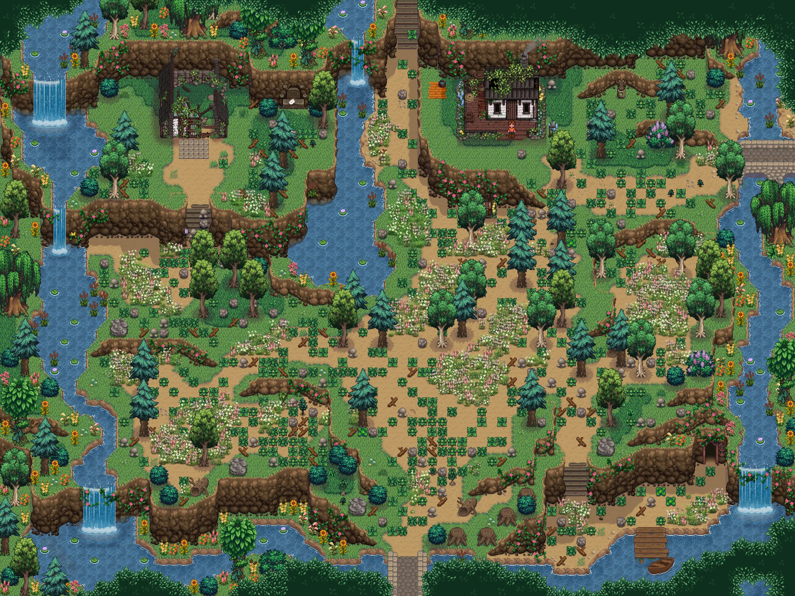 Sweetwater Springs - Forest Farm Replacement at Stardew Valley Nexus ...