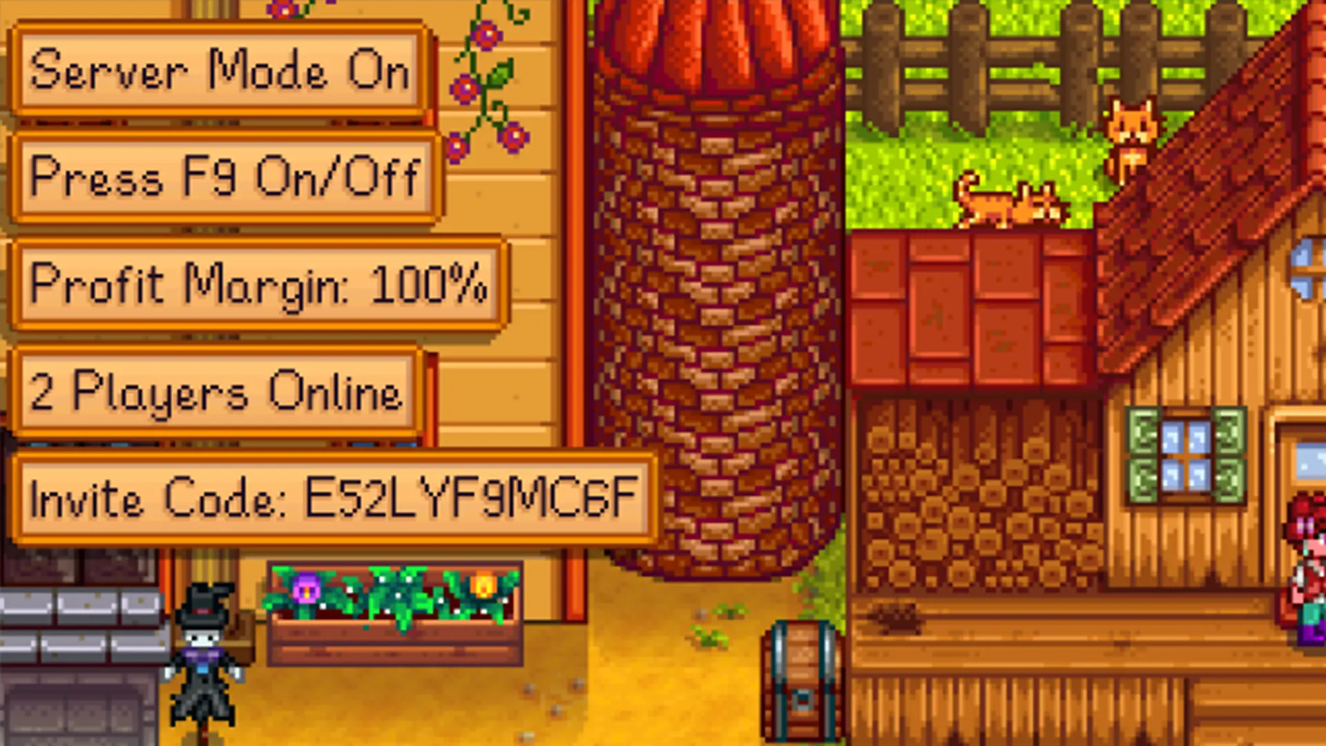 Stardew valley co op no free slots on server