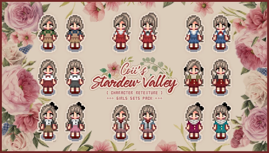 Coii's Girls Sets Pack at Stardew Valley Nexus - Mods and community