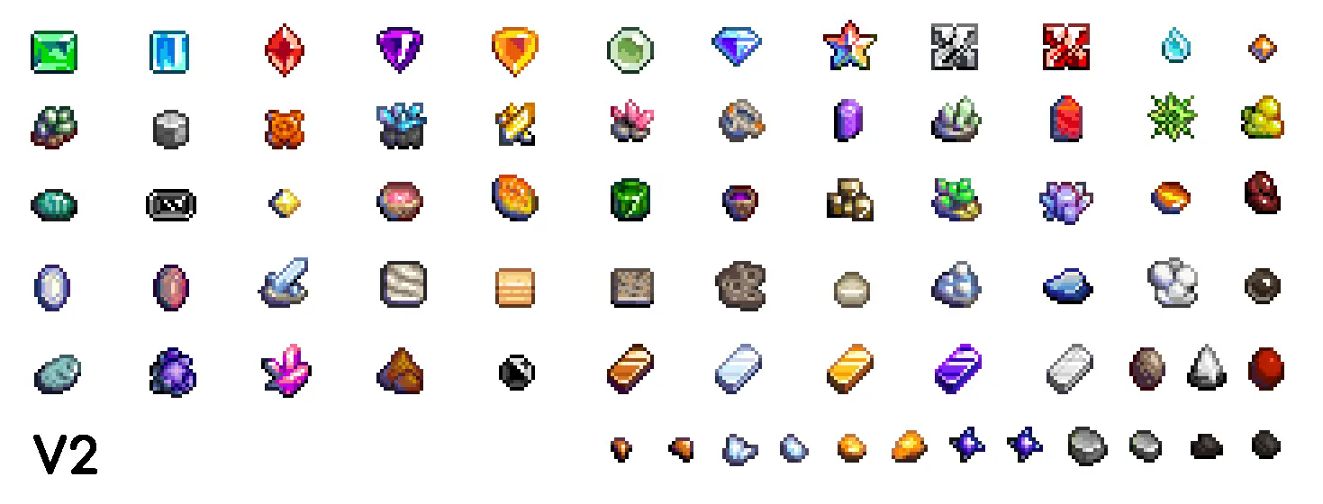 Stardew valley crystals