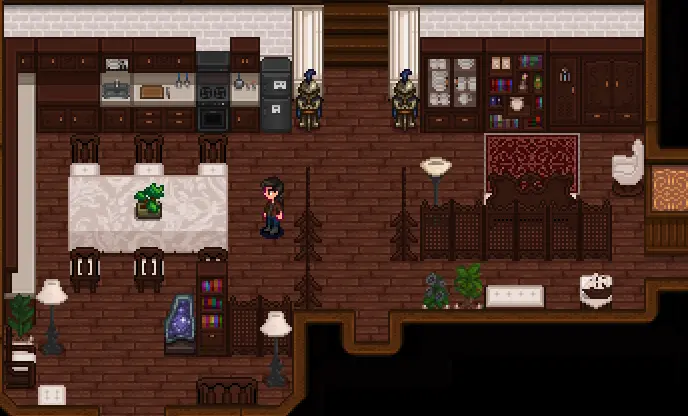 Modern Gothic Interior at Stardew Valley Nexus - Mods and community