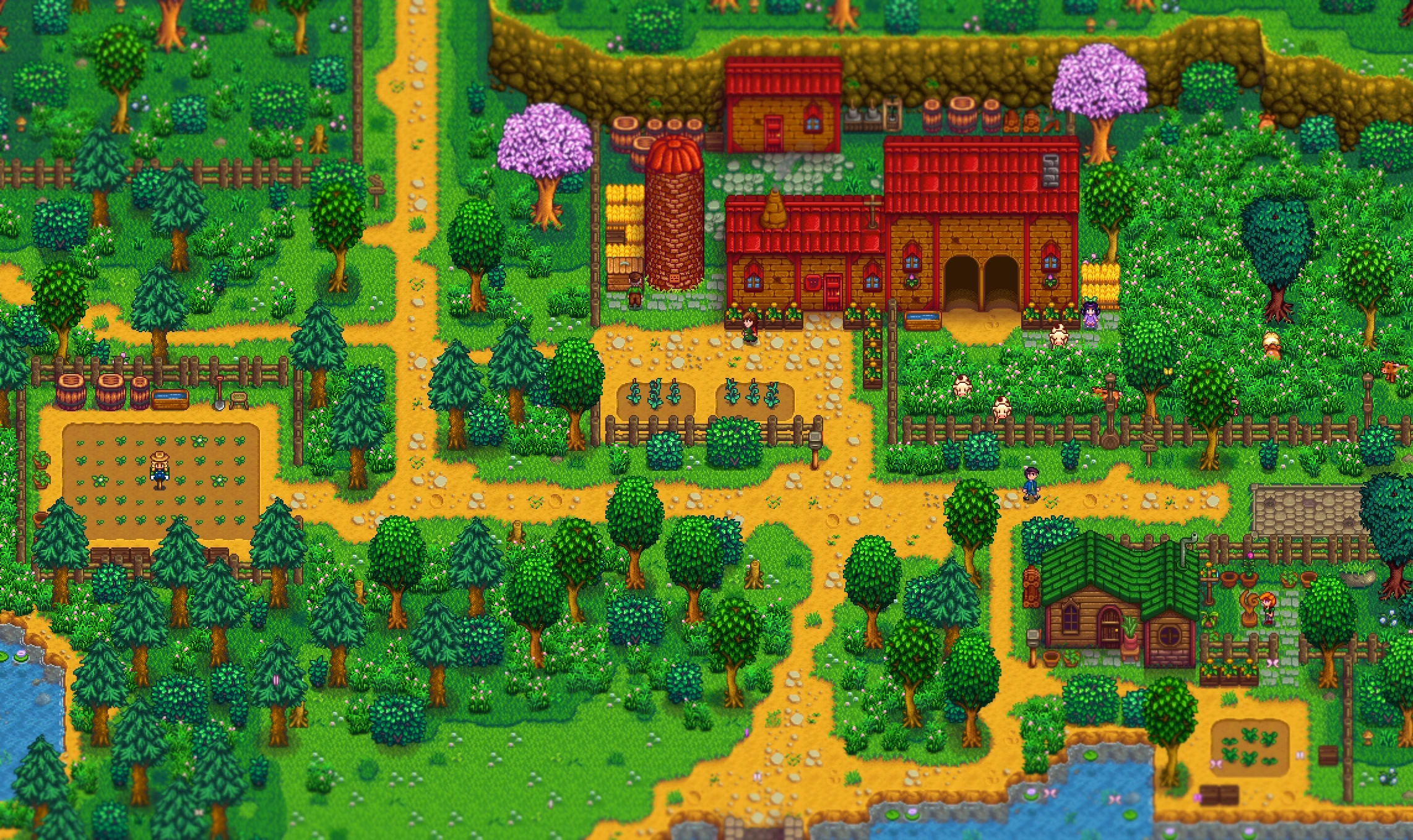 New content being played through the Stardew Valley Expanded mod.