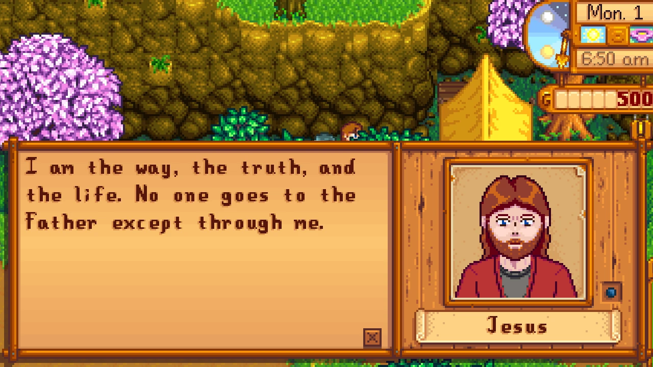 Replacing Linus With Jesus Christ At Stardew Valley Nexus Mods And Community