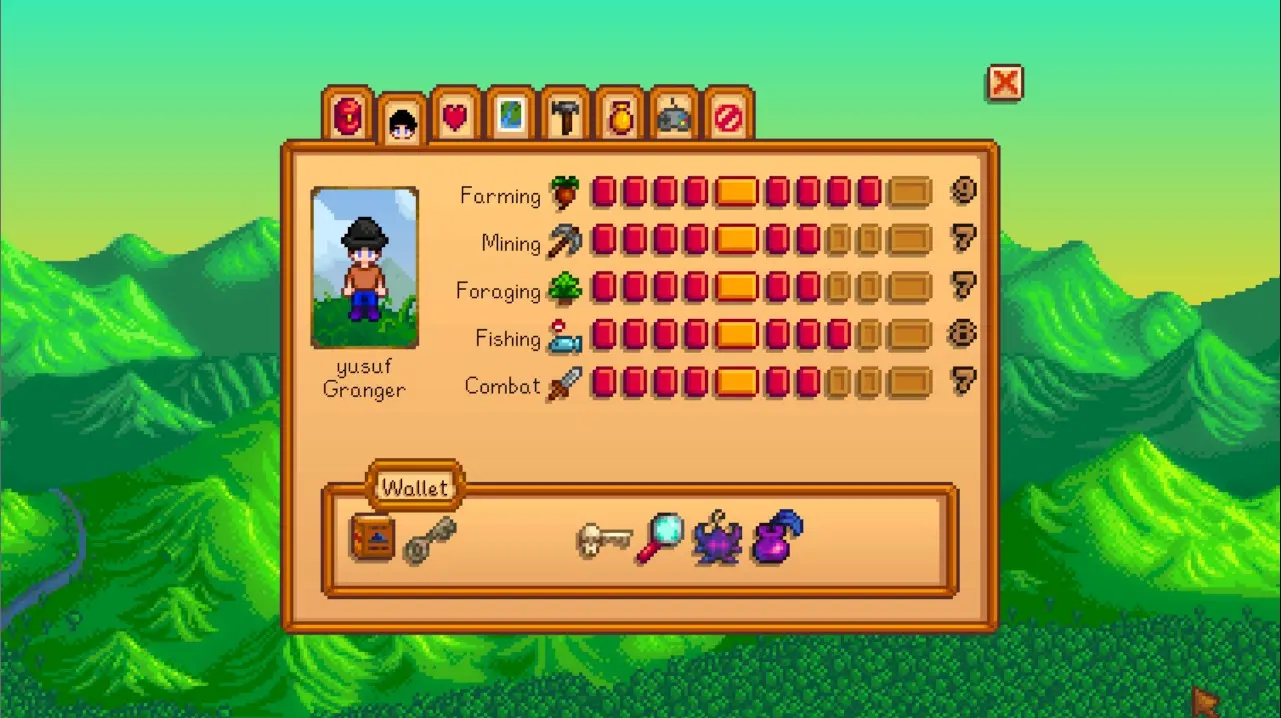 Valley cheats. Сохранение для Stardew Valley.