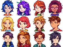 Kin's Miowee Portraits at Stardew Valley Nexus - Mods and community