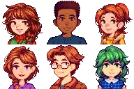 Kin's Miowee Portraits at Stardew Valley Nexus - Mods and community