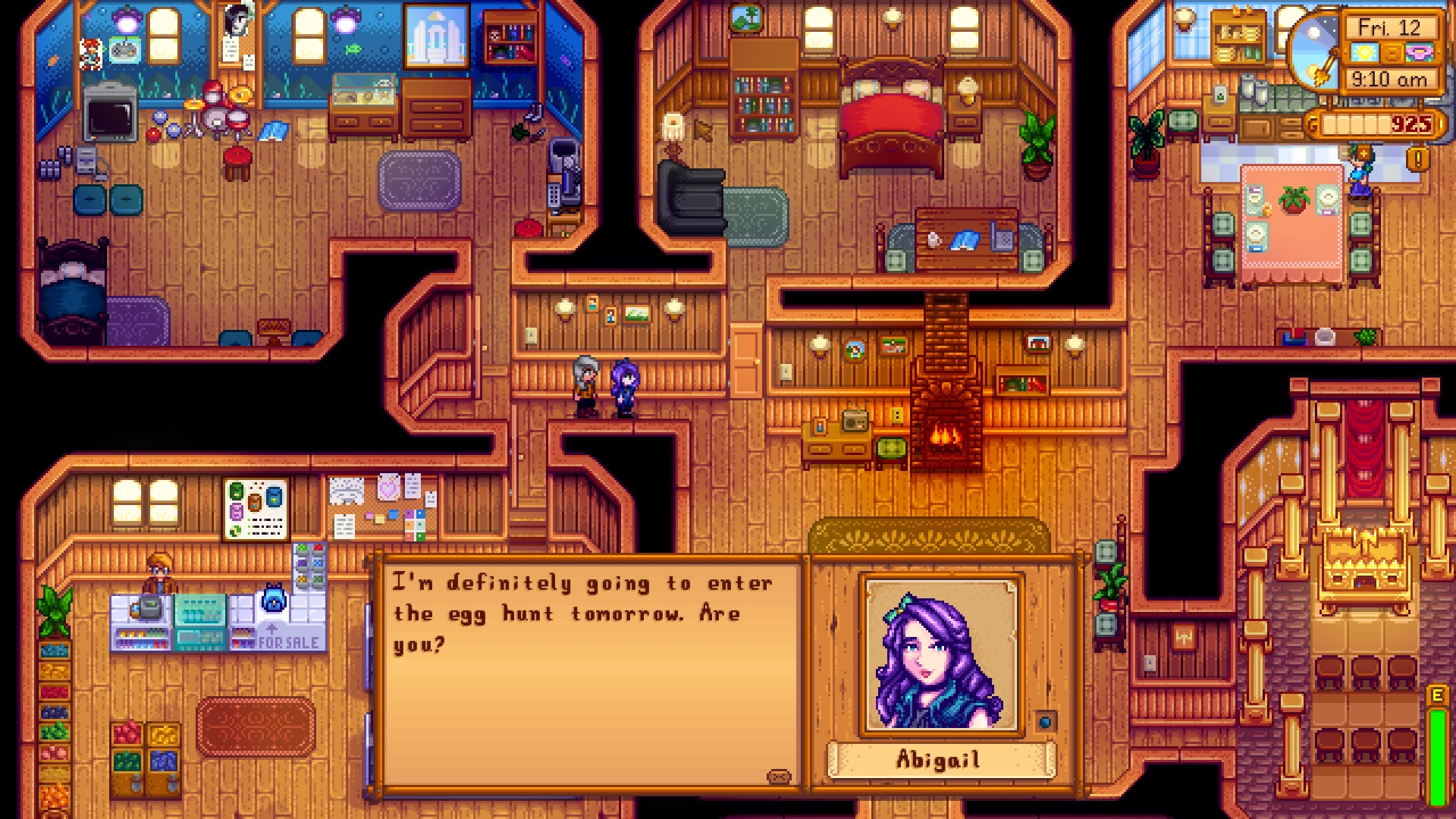 Abigail dialogue. 