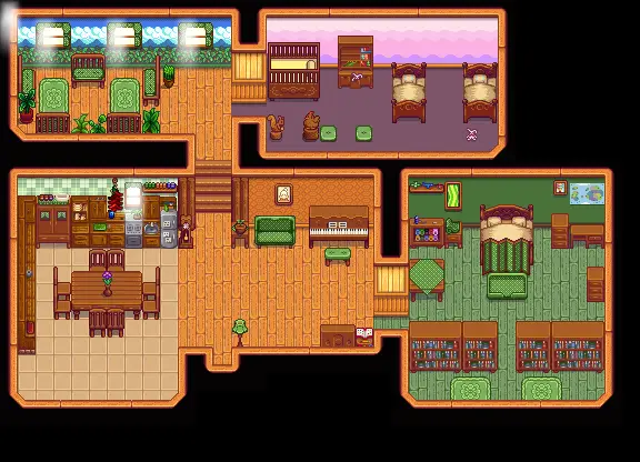 Lumisteria Custom Set of Oak Furniture at Stardew Valley Nexus - Mods ...