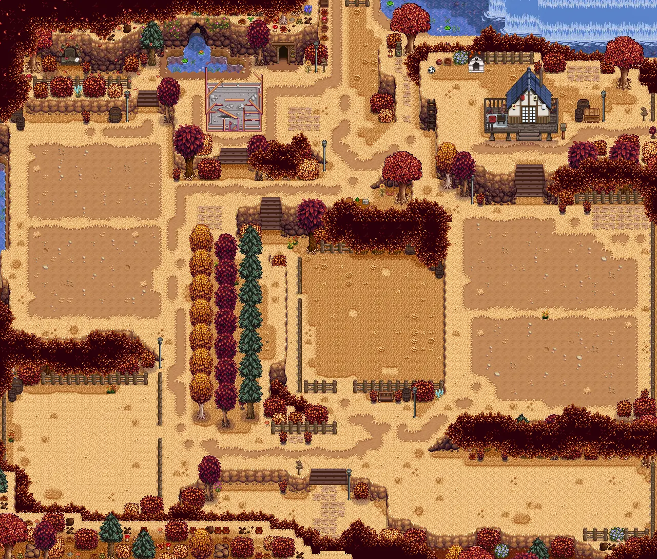 Тайны лес stardew valley