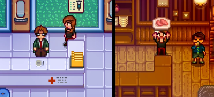 RELEASED - Stardew Shortcuts - Saloon & Hospital Counter Bypass ...