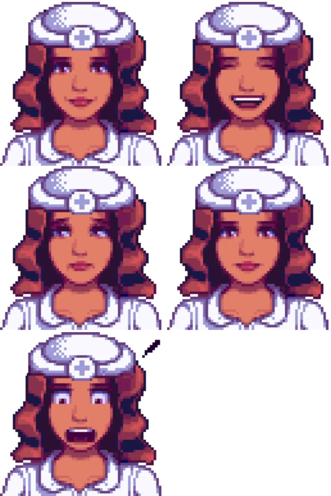 Cuter Maru With Curly Hair At Stardew Valley Nexus - Mods And Community