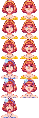 FeralFinch's Bachelorette Replacement Portraits at Stardew Valley Nexus ...