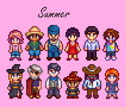 Seasonal Outfits - Slightly Cuter Aesthetic for SVE at Stardew Valley ...