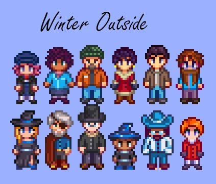 Seasonal Outfits - Slightly Cuter Aesthetic for SVE at Stardew Valley ...