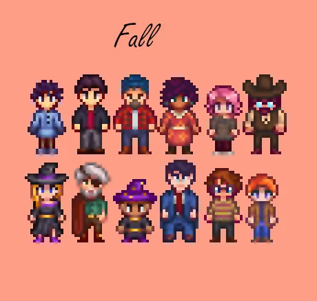 Seasonal Outfits for SVE (Vanilla Style) at Stardew Valley Nexus - Mods ...