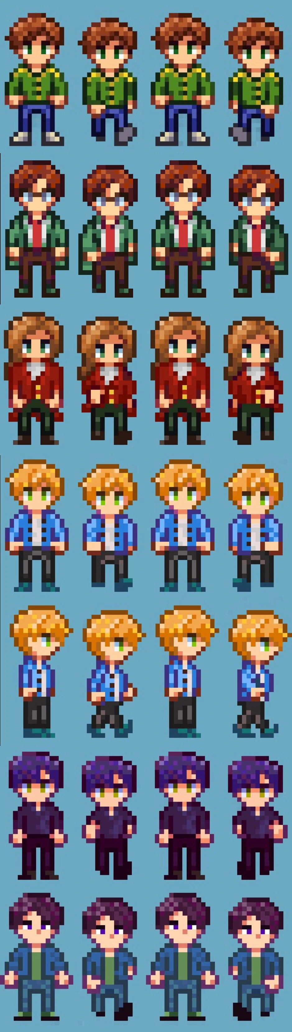 CP villagers' character replacement.hztired at Stardew Valley Nexus ...