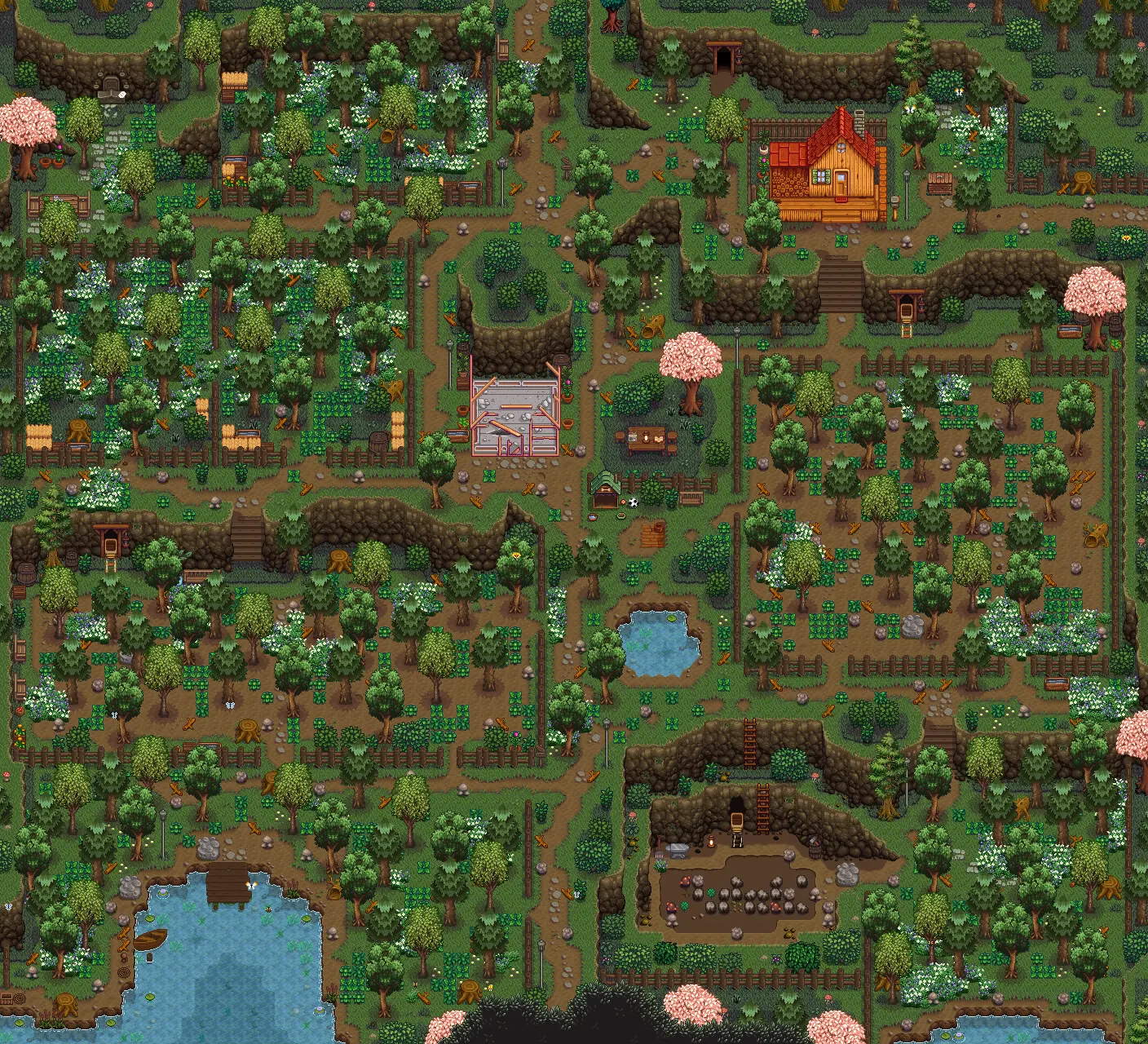 Solo Four Corners Farm at Stardew Valley Nexus - Mods and community