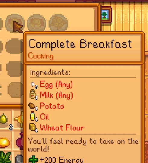 Farm to Table Ready Meals at Stardew Valley Nexus - Mods and community