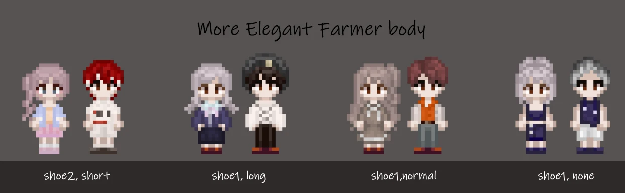 More Elegant Farmer Body At Stardew Valley Nexus - Mods And Community