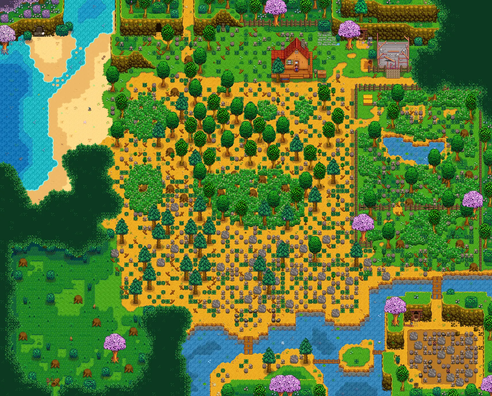 Multi-Biome Farm at Stardew Valley Nexus - Mods and community