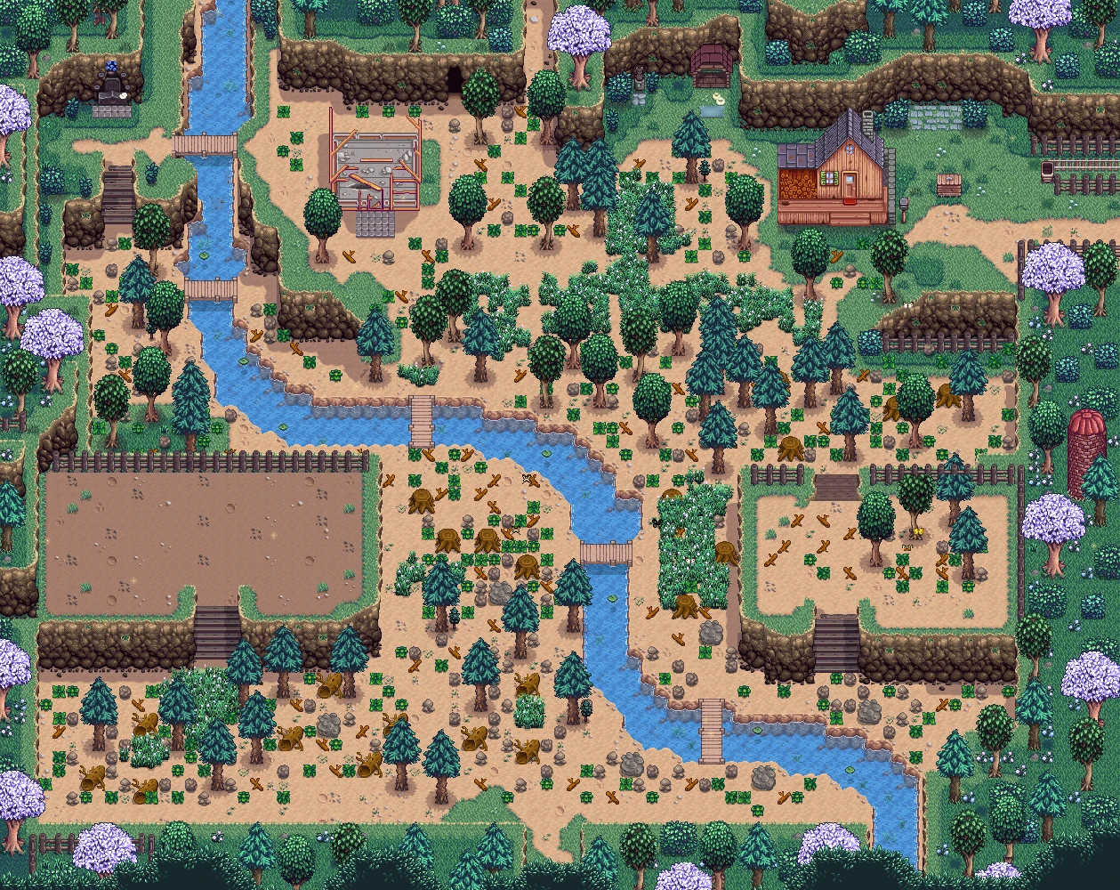 Stardew valley expanded карта