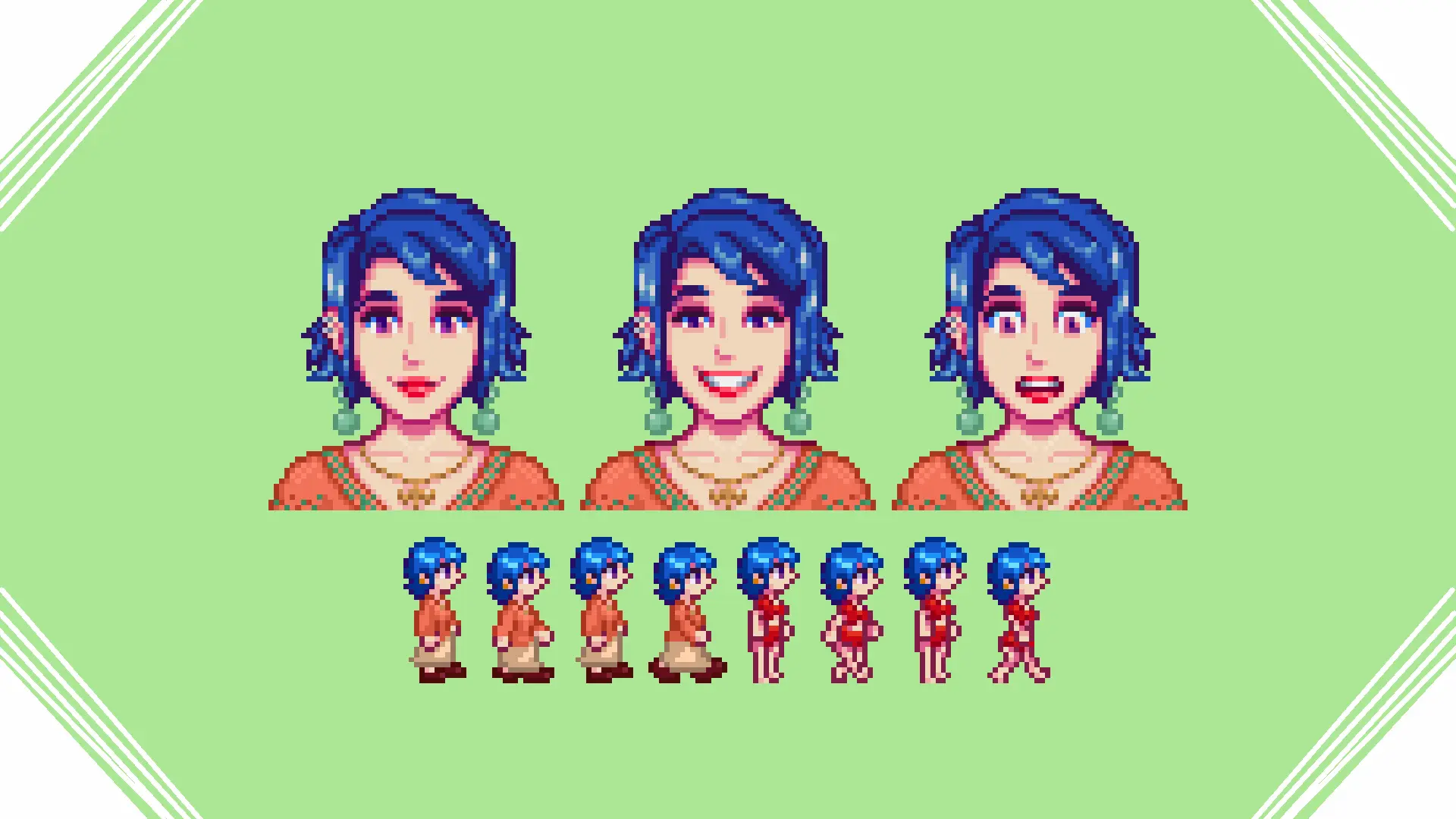 Где цветочные танцы stardew. Stardew Valley Emily.