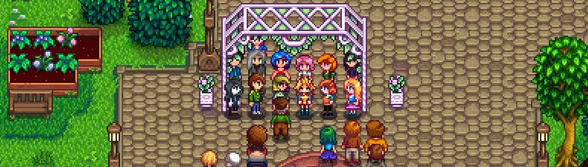 Alex and I - Beach Wedding at Stardew Valley Nexus - Mods and community