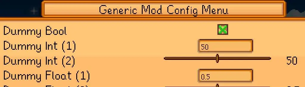 Generic Mod Config Menu Traduzido at Stardew Valley Nexus - Mods and  community